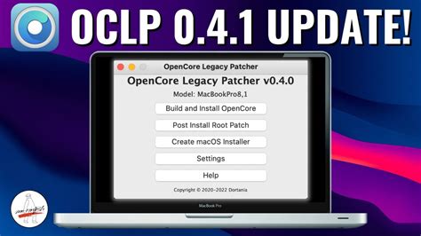 OpenCore Legacy Patcher 0.4.1 Update! BRAND NEW GUI APP! How to Update