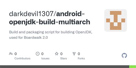 OpenJDK Build README - Github