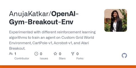 Openai gym breakout.  Using Breakout-ram-v0, each observation is an array of le...