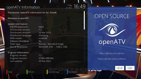 Openatv zero 4k. 5.  Flash auf oATV 7.  Erstes OpenATV-Image mit Python 3. 0 PY...