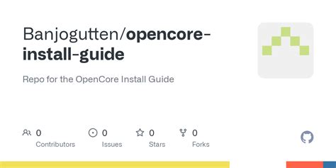 Opencore installer freezes.  Contribute to Banjogutten/opencore-install-guide dev...