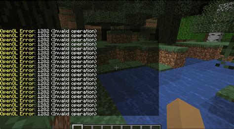 Opengl error 1282 minecraft.  Learn about the common causes and solutions to this common ...