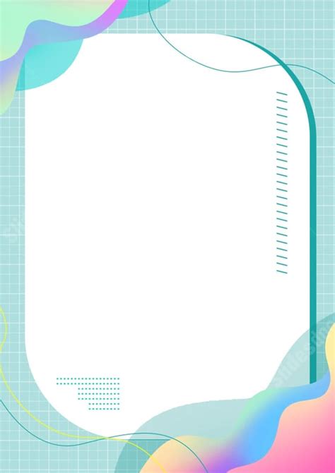 Opening Cover Page Border And Printable Background in Word Slidesdocs