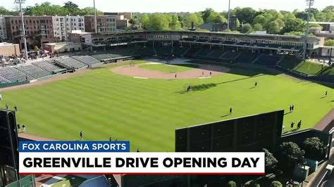 Opening Day for Greenville Drive at Fluor Field