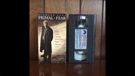 Opening To Primal Fear 1996 VHS - Pinterest