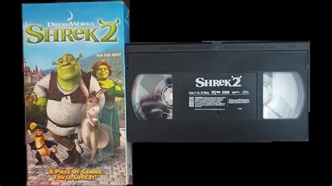 Opening To Shrek 2 2004 VHS Australia - YouTube