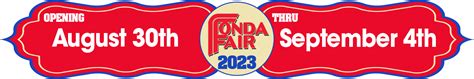 Opening day of the 2023 Fonda Fair