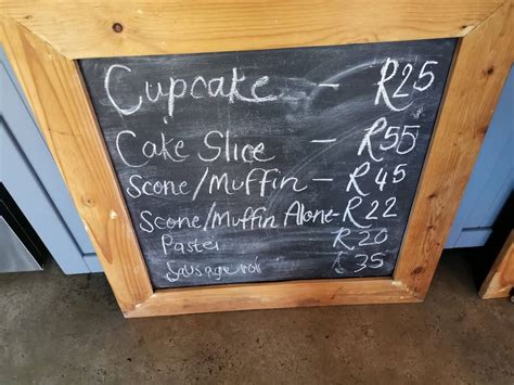 Opening hours for Cup of Cake Saldanha in Saldanha.