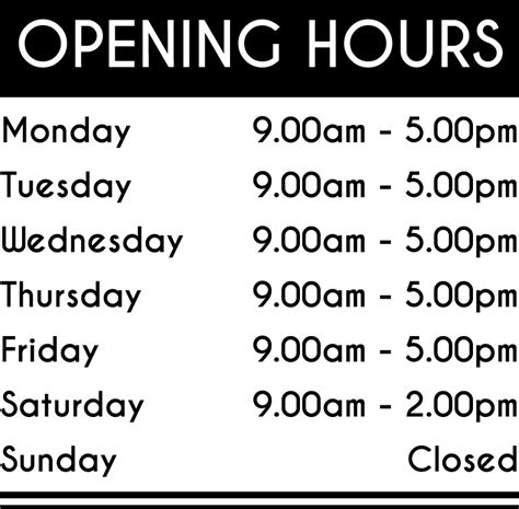 Opening times Furniture stores - Hours.com