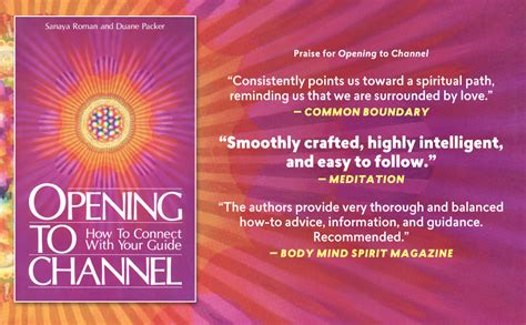 Read Opening To Channel How To Connect With Your Guide By Sanaya Roman