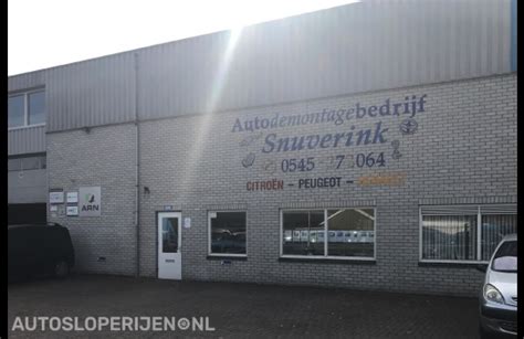 Openingstijden Autodemontagebedrijf Snuverink B.v. - Borculo