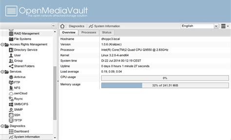 Openmediavault software.  Basically, i wrote a small piece of software called omvch...