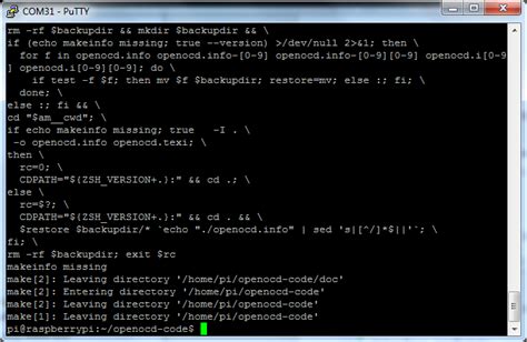 Openocd chip programming on raspberry pi.  Mar 16, 2016 · OpenOCD is great because its cro...