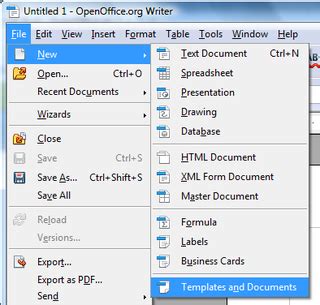 Openoffice Org Training Tips And Ideas Templates