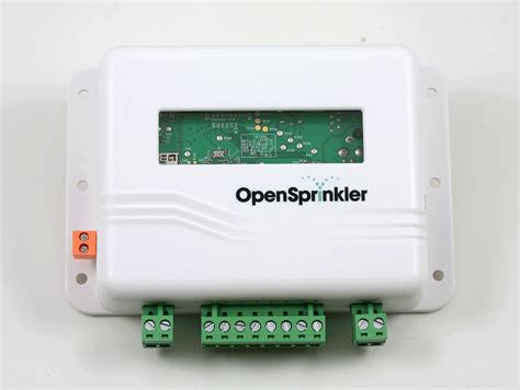 Opensprinkler. May 17, 2019 · Step 2: Attach OpenSprinkler to the wall, and re-inser t the wires: Refer to the Hardware Interface diagram and Zone Wire Connection diagrams on the previous pages. All terminal blocks on OpenSprinkler can be unplugged for easy wiring. To unplug, ﬁrmly grab both ends of the terminal block, wiggle, and pull it out. 