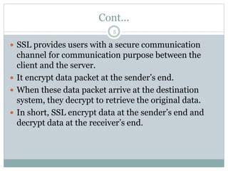 Openssl decrypt java.  It provides a secure channel between two devices or machines communica...