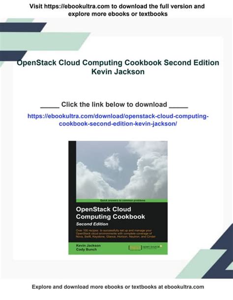 Openstack Cloud Computing Cookbook Second Edition