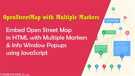 Openstreetmap multiple markers.  In this video, you will learn how to d...