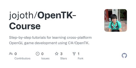 Opentk tutorial.  About Step-by-step tutorials for learning cross-platform OpenGL game dev...