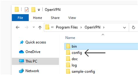 Openvpn config file location windows 10.  You should be provided with these files: ca.  Dow...