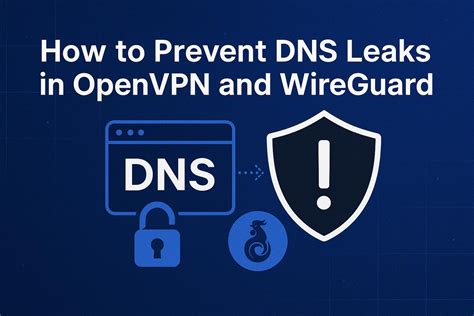 Openvpn dns.  Find and fix DNS leaks that could expose your data and co...