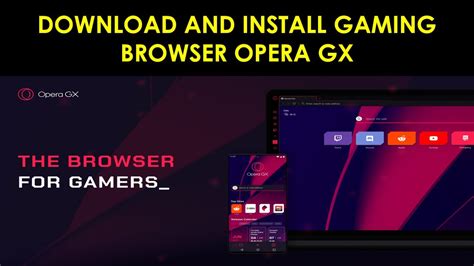 Opera gx setup download. Things To Know About Opera gx setup download. 