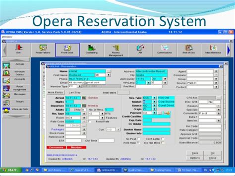 Opera hotel reservation system training manual. - Future of television your guide to creating tv in the new world.