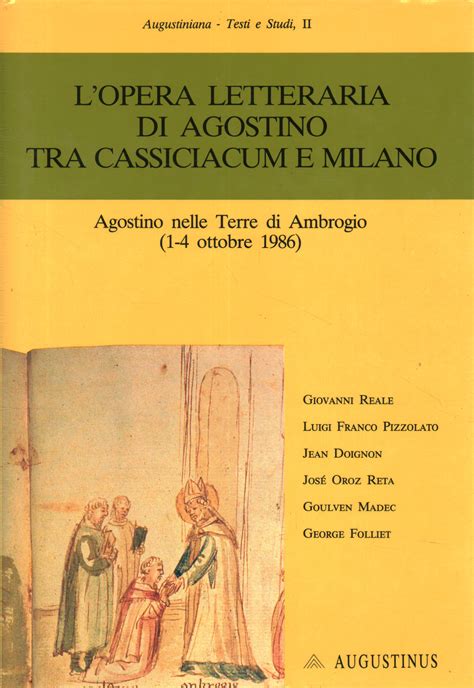 Opera letteraria di agostino tra cassiciacum e milano. - Métodos y técnicas de teatro popular.