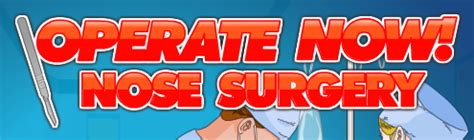 Operate Now: Nose Surgery - Online Juego 🕹️ CoolJuegos.com