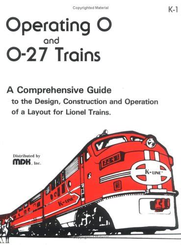 Operating 0 and 0 27 trains a comprehensive guide to the design construction and operation of a layout for lionel. - Ueber eine neue art von strahlen.
