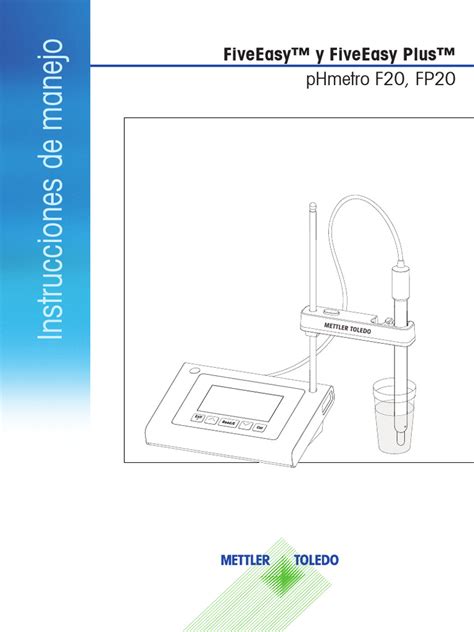 Operating Instructions pH Meter F20, FP20