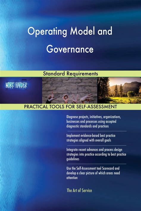 Operating Model And Governance Standard Requirements