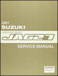 Operating manual for 2001 suzuki xl 7. - Haynes repair manual nissan frontier 2001.