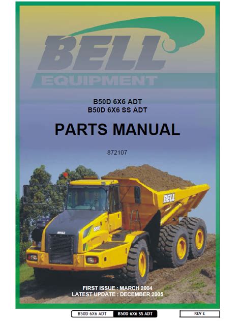Operating manual for bell 40 articulated truck. - Guide to the queen charlotte islands.