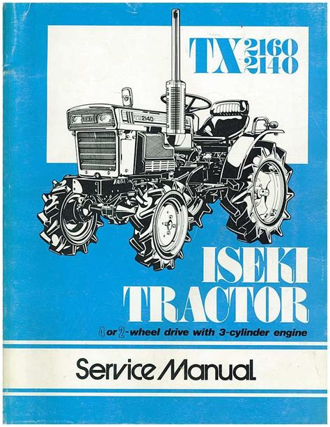 Operating manual for iseki ta247 tractor. - Notizia della biblioteca nazionale di napoli.