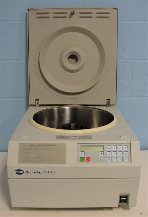 Operating manual for mistral 10oo 2000 centrifuges. - 41 generationen ahnen der franziska barbara blättler von hergiswil nidwalden.