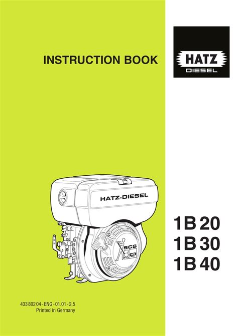 Operating manual hp robin hatz diesel. - The essential guide to mold making and slip casting.