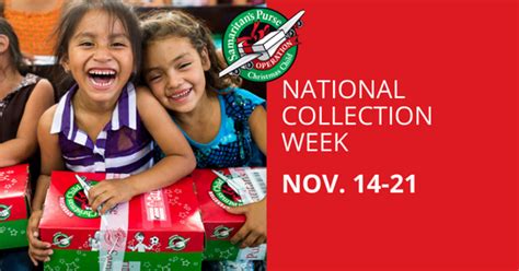 Operation Christmas Child’s National Collection Week