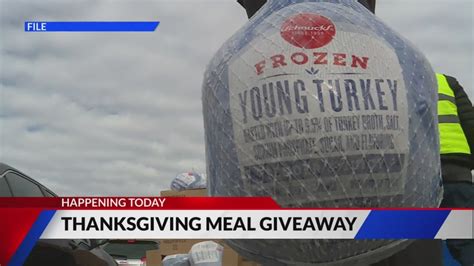 Operation Food Search and Schnucks collab on Thanksgiving food giveaway today