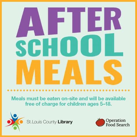 Operation Food Search providing after school meals at St. Louis County libraries