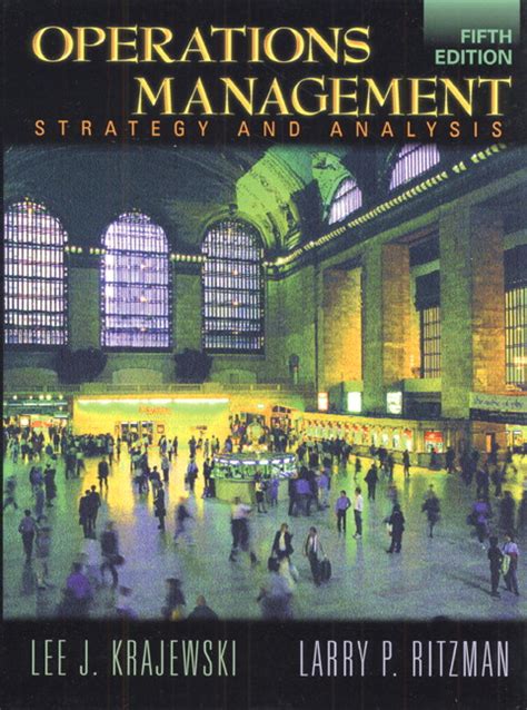 Operation management krajewski and ritzman 5 edition. - Mcdougal littell world geography textbook answers.