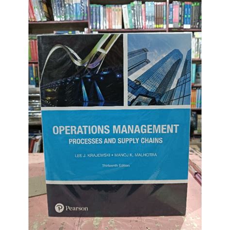 Operations Supply Management 13th Edition
