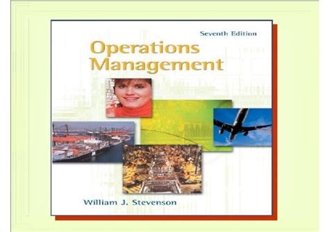 Operations management stevenson case solutions manual 2. - Organic chemistry 7th edition brown solutions manual.