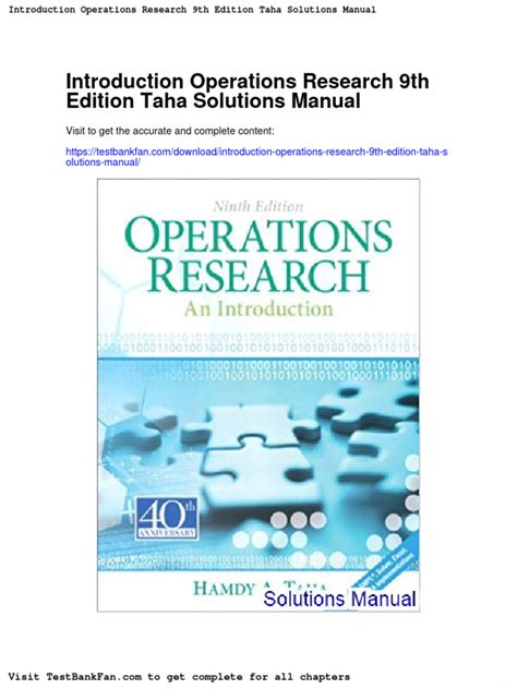 Operations research taha solution manual download. - The elder scrolls iii morrowind game guide.
