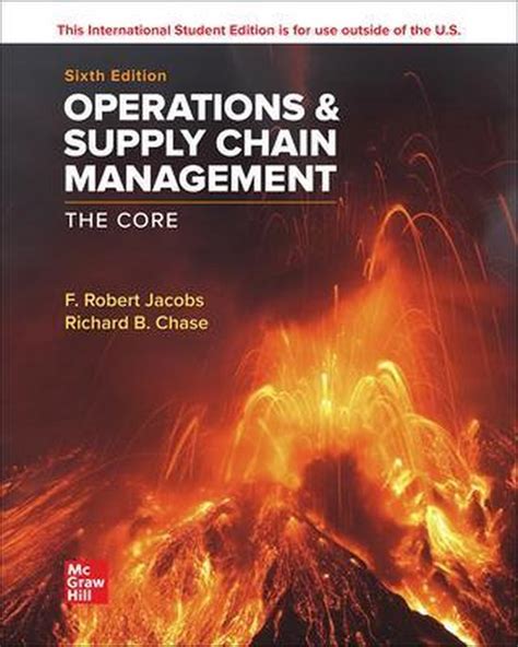 Read Online Operations And Supply Chain Management The Core By F Robert Jacobs