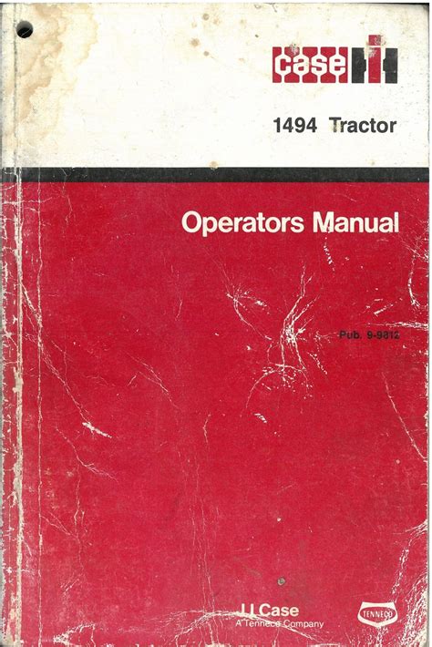Operator manuals for case international 1494. - Manual de soluciones senior de comunicaciones de fibra óptica.