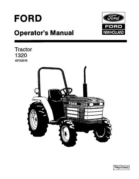 Operators manual for 1320 ford tractor. - Poetry international rotterdam, 17 tot en met 21 juni, 1970, de doelen..