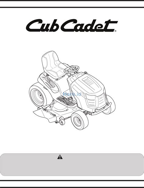 Operators manual for cub cadet 1054. - 2015 gmc c6500 topkick repair manual.