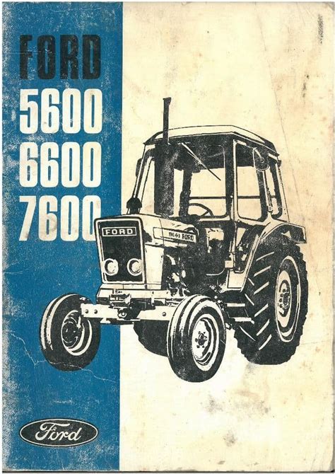 Operators manual for ford 5600 tractor. - Vauxhall cavalier propietarios manual de taller.