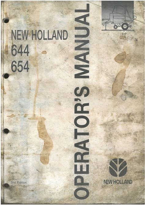 Operators manual for new holland 644 baler. - Historia del período revolucionario en chile, 1848-1851.
